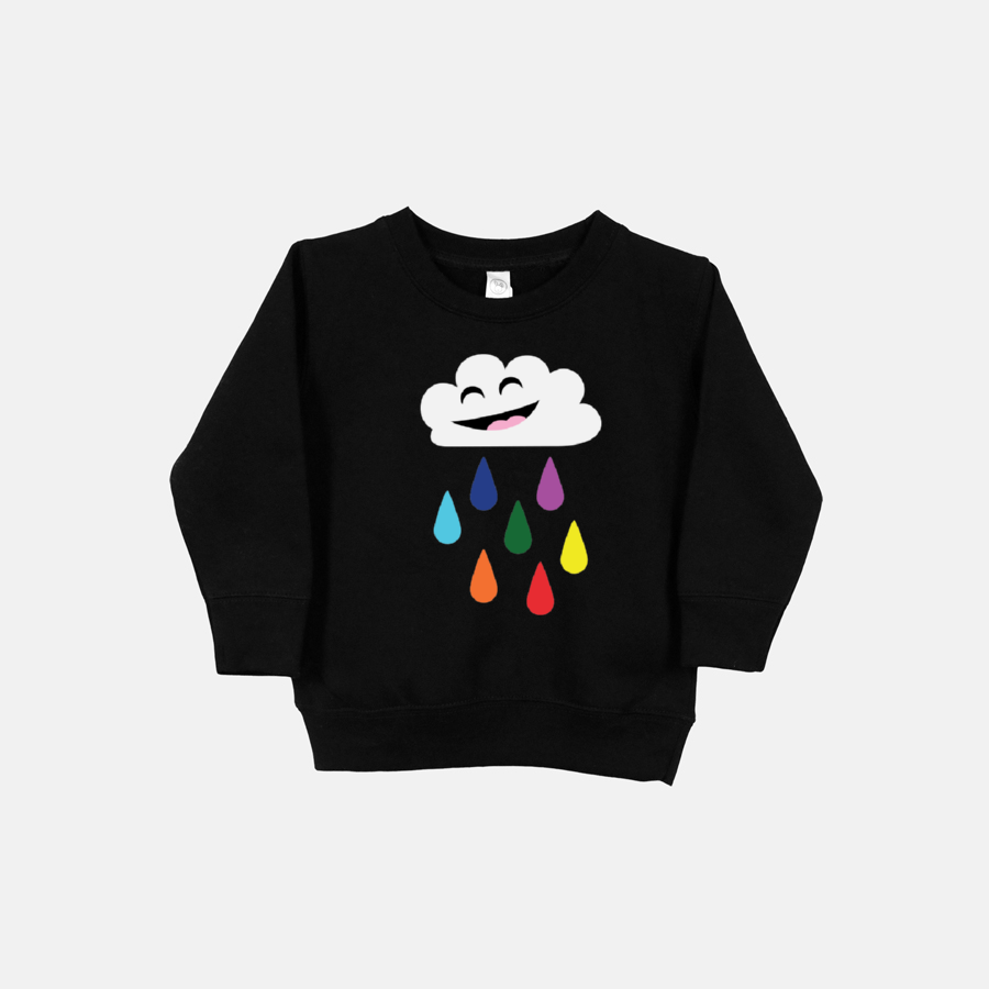 Toddler rainbow sweatshirt sales