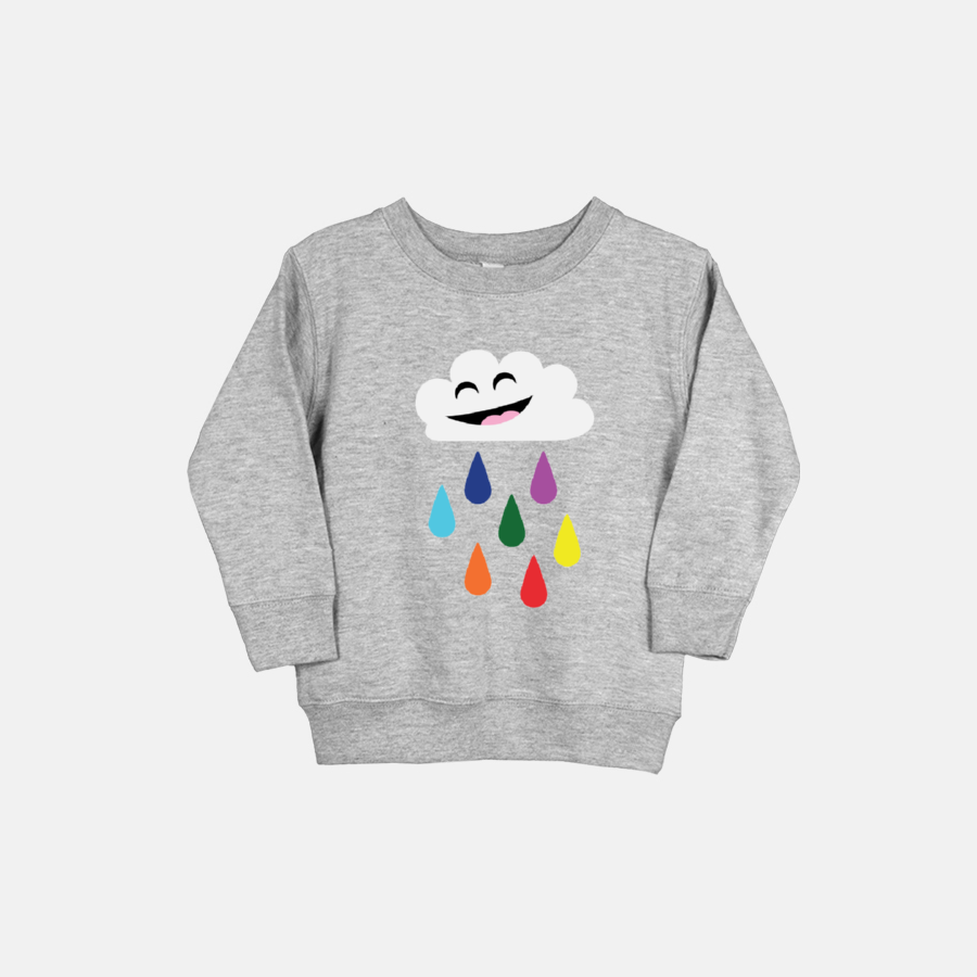 Grey toddler top sweatshirt