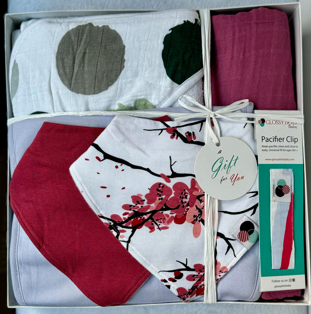 CHERRY BLOSSOM | Baby Basics Gift Box Set