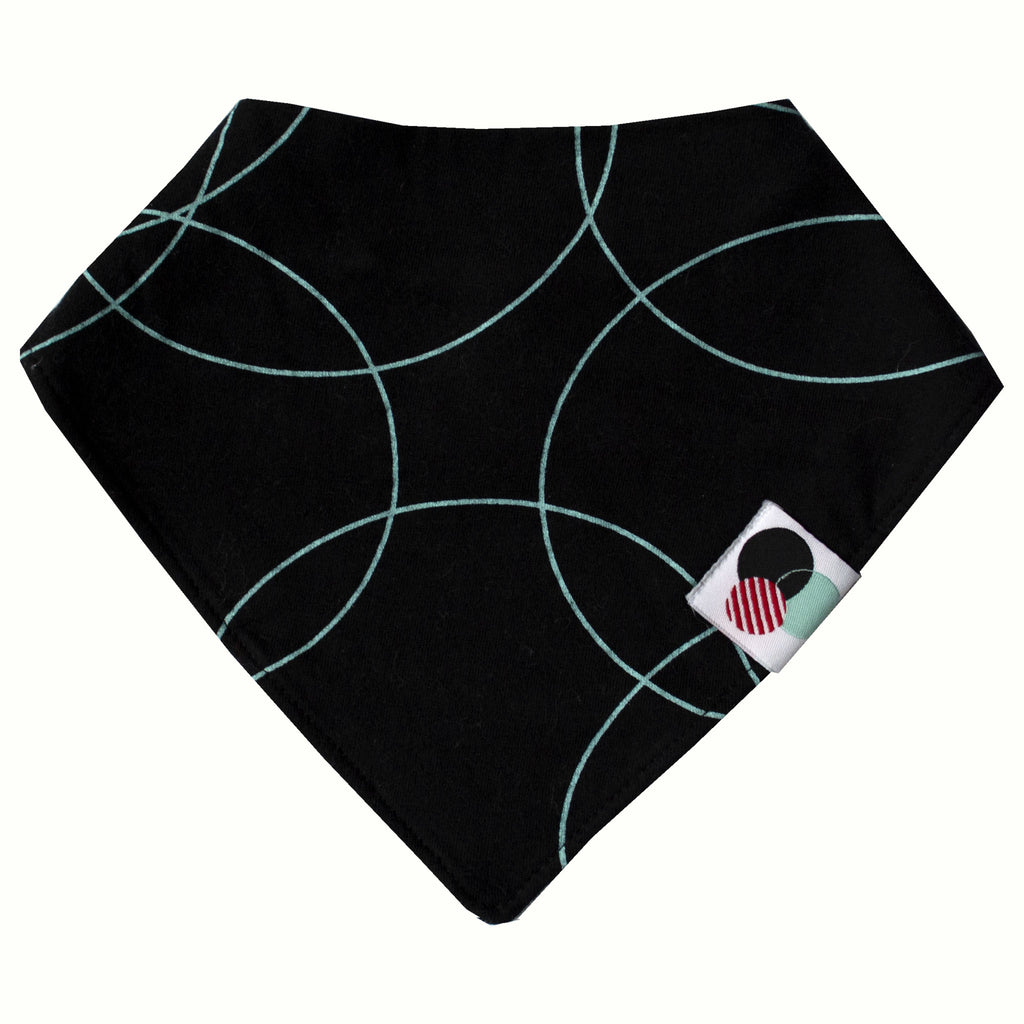 SEA GREEN SWIRL  | Premium Baby Bandana Bib