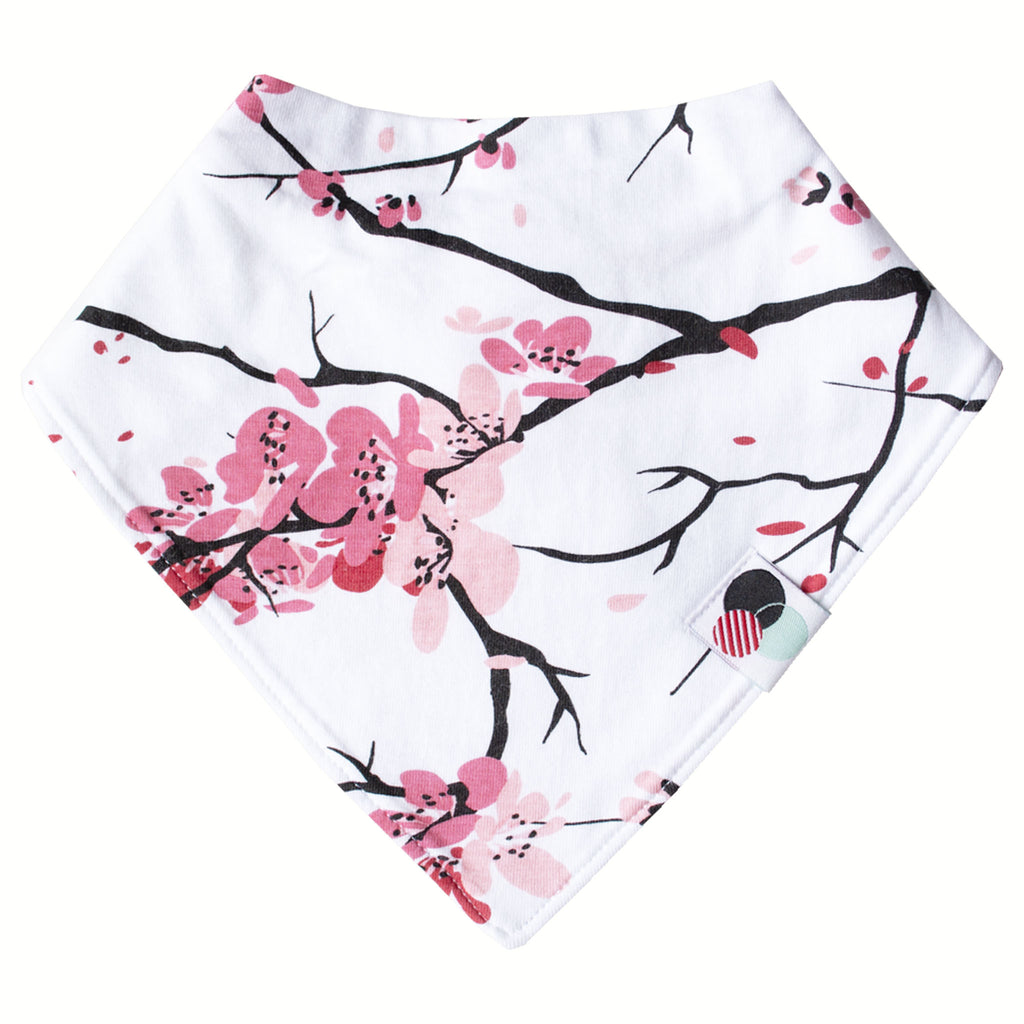 CHERRY BLOSSOM | Premium Baby Bandana Bib