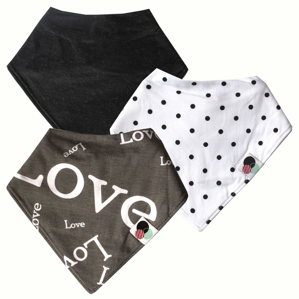 LOVE ALWAYS+ | Premium+ Baby Bandana Bib