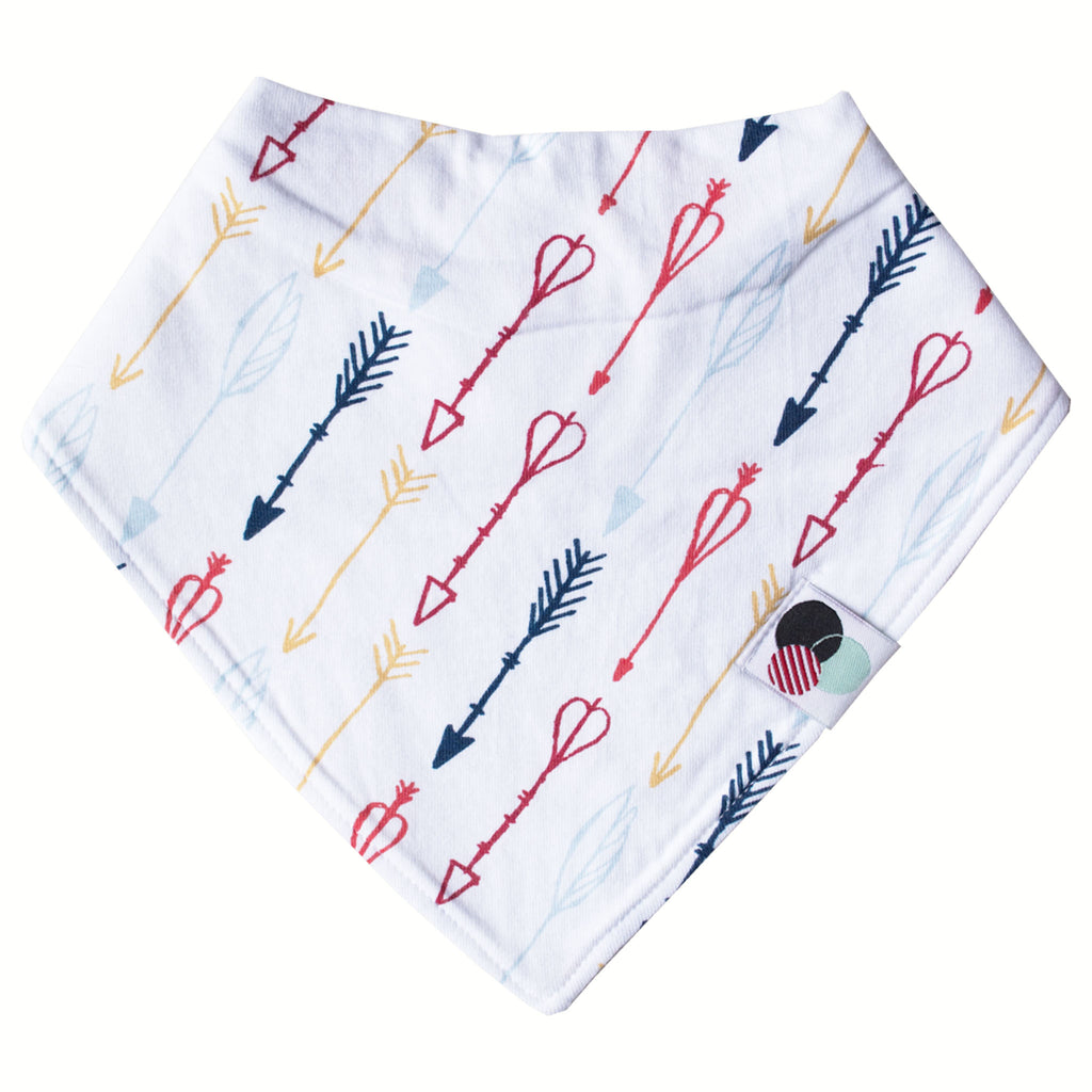 ARROWS  | Premium Baby Bandana Bib