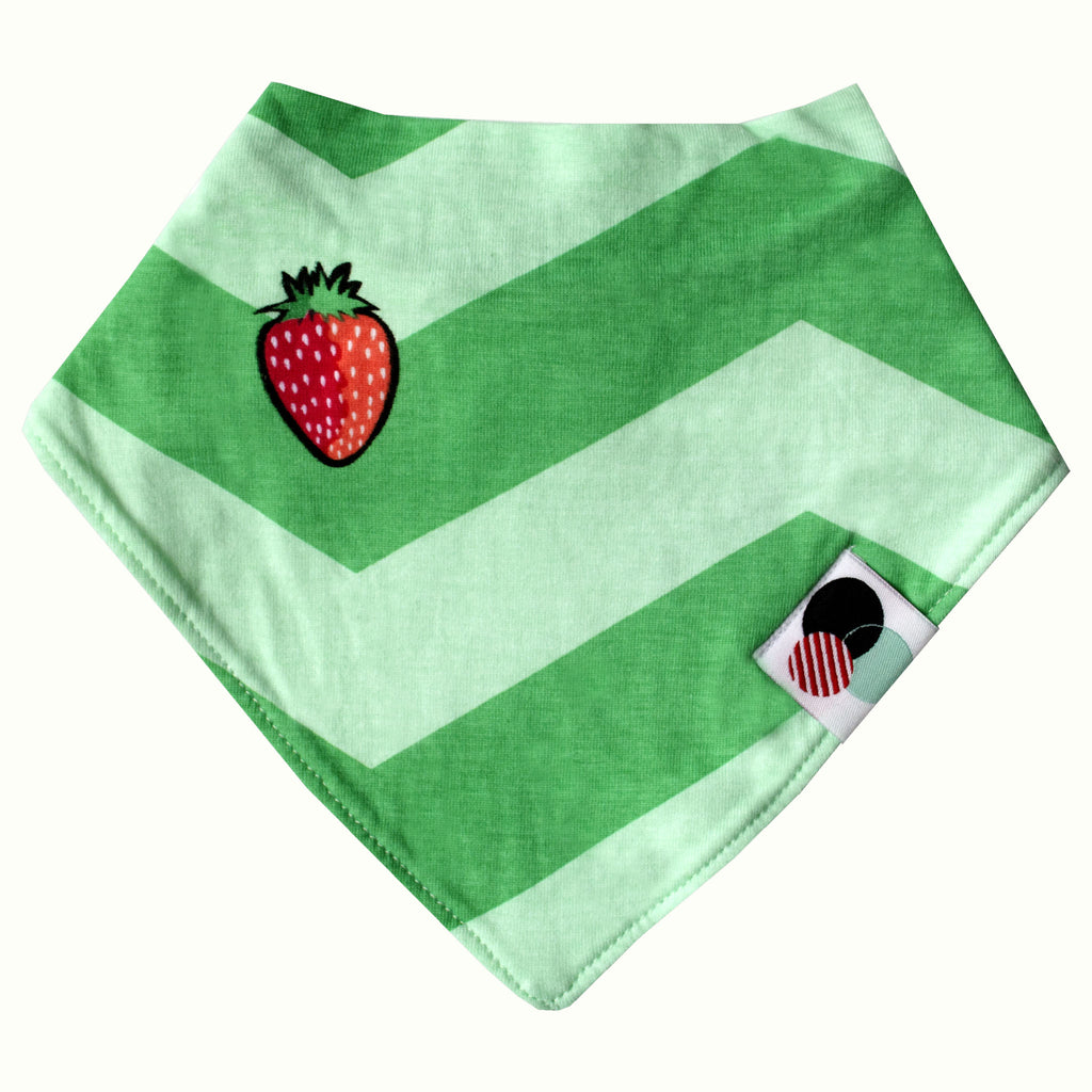 STRAWBERRY  | Premium Baby Bandana Bib