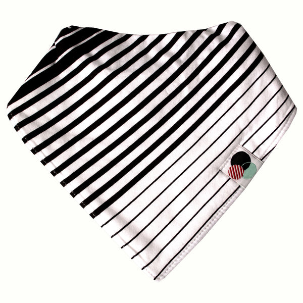 MODERN STRIPE+ | Premium+ Baby Bandana Bib