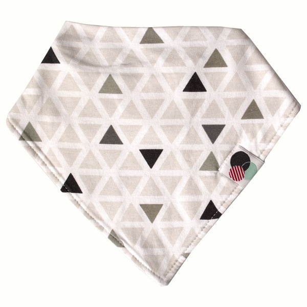 TRIANGLES+ | Premium+ Baby Bandana Bib