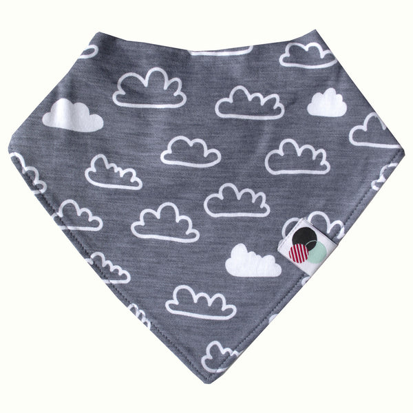 CLOUDS  | Premium Baby Bandana Bib