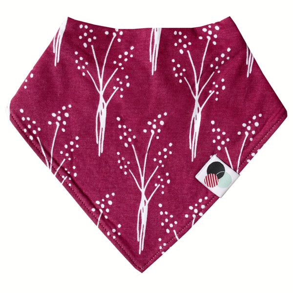 SPARKLE BLOOMS | Premium Baby Bandana Bib