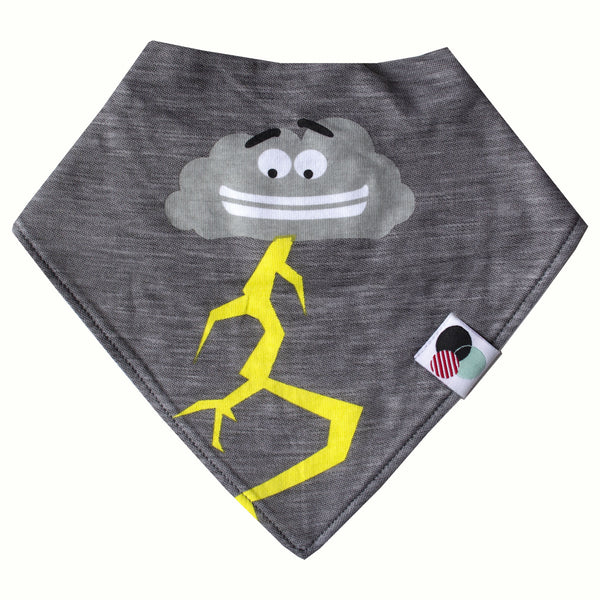 THUNDER + LIGHTENING | Premium Baby Bandana Bib