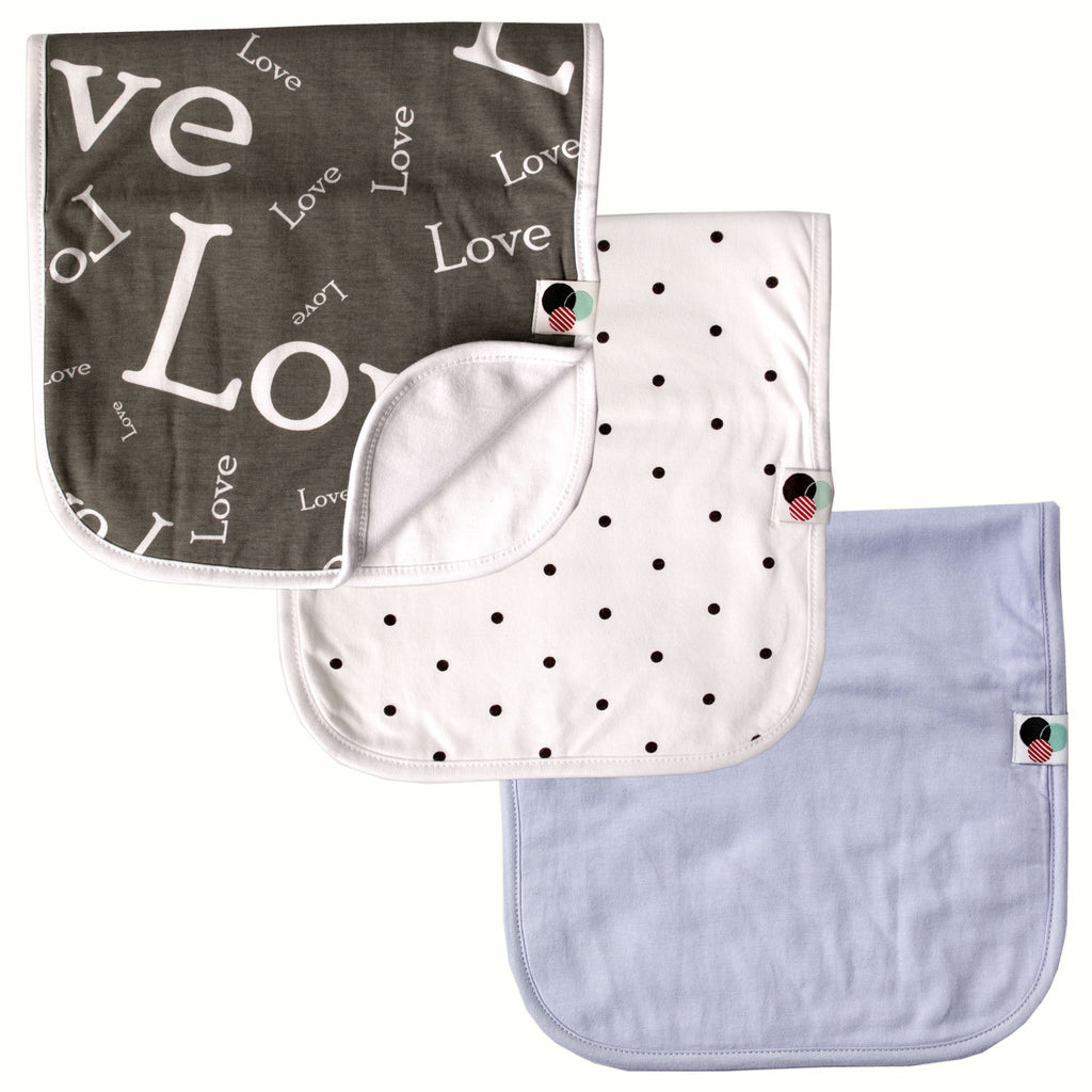 LAVENDER LOVE | Burp Cloths