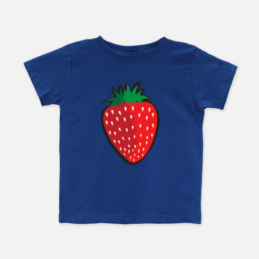 STRAWBERRY | Toddler T-shirt – Glossydots Baby