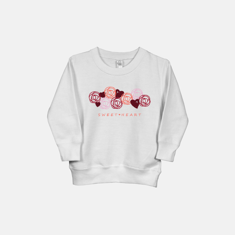 SWEETHEART ROSES  | Toddler Sweatshirt