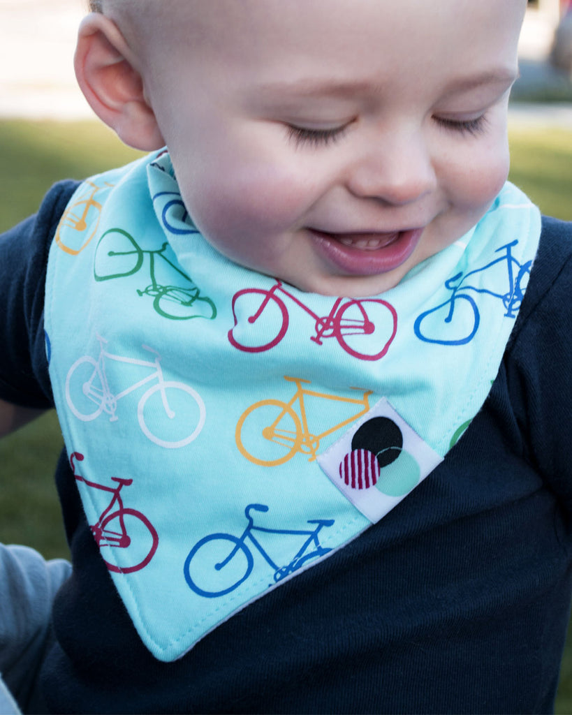 BIKES  | Premium Baby Bandana Bib