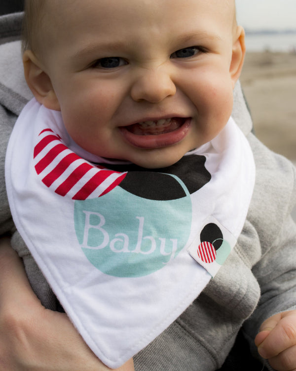 GDB LOGO  | Premium Baby Bandana Bib
