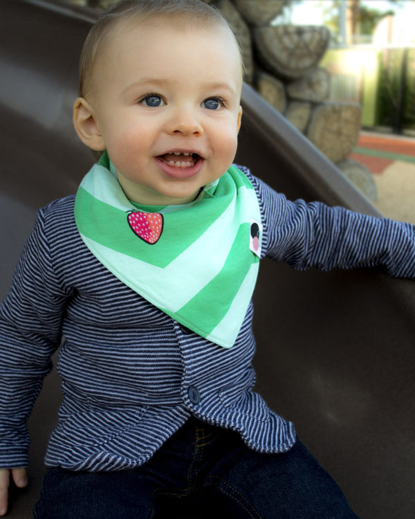 STRAWBERRY  | Premium Baby Bandana Bib