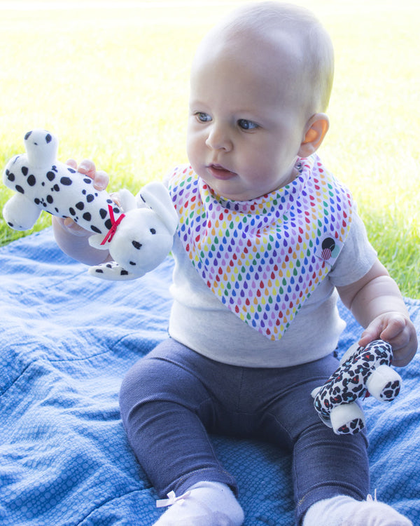 COCO + FRECKLES | Sensory Baby Rattles